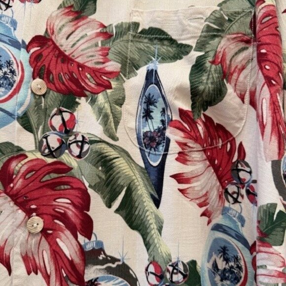 XXL Tommy Bahama Christmas Theme Shirt - Picture 2 of 3